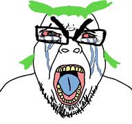 angry blue_tongue crying seething stubble subvariant:seethejak variant:bernd // 1200x1125 // 183.3KB