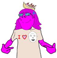 admin arch_linux banana_split_ice_cream female magenta_skin one_tooth pink_skin pointing_at_shirt purple_skin quote quote_(user) quote_admin smile subvariant:gapejak_female transheart variant:gapejak variant:shirtjak variant:vlodson // 618x638 // 62.1KB