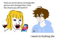 brown_hair death female femjak flag ftm glass hair lgbt lipstick makeup open_mouth phone pride pride_flag soyjak subvariant:female_soyak text tranny twinkjak variant:soyak wine wine_aunt yellow_hair // 2000x1375 // 680.3KB