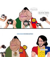 angry artist:salsamaster award cameras cardboard_cutout flag flag:mexico flag:romania hand long_hair mexico meximutt romania romanian_schizo smile subvariant:muscular_chud text variant:chudjak variant:markiplier_soyjak variant:meximutt // 1920x2173 // 1.1MB