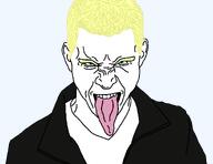 a10_eyes blond evil leather_jacket looking_at_you nose nuvariant t-shirt tongue trend:aryan variant:tonguejak wrinkles // 1397x1080 // 36.3KB