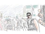 crayon drawing hasan hasan_piker hasanabi pointing variant:unknown // 1280x960 // 1.5MB