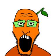 big_head big_mouth big_nose eyebrows froot glass glasses nuvariant nuvariants open_mouth soyjak_party stubble variant:paulogiajak wrinkle wrinkles // 508x553 // 9.9KB