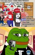 2020 2soyjaks amerimutt amphibian angry animal arm clothes election fat female flag:israel frog full_body glasses gun hand hat january_6 leg maga nas:pepe not_a_fucking_soyjak open_mouth pepe_the_frog soyjak stubble subvariant:trad_wife text tuxedo variant:chudjak variant:soyak wojak // 496x767 // 507.3KB