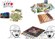 board_game confused doomlings glasses gnomerace marvel monopoly mouth open open_mouth soyjak stubble variant:soyak // 2100x1500 // 2.5MB