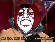 clothes face_paint glasses hair mde million_dollar_extreme million_dollar_extreme_presents_world_peace sam_hyde soyjak stubble subtitles text variant:bernd // 652x504 // 268.6KB