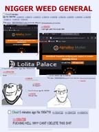 2soyjaks closed_mouth drugs ear glasses neutral nigger_weed ominous screenshot shadow smile soyjak soyjak_party stubble text variant:feraljak variant:impish_soyak_ears weed // 900x1200 // 301.1KB