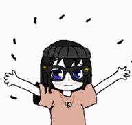 animated arm avengers blue_eyes clothes eyes_like_the_o-o-cean hand hat music necklace paffendorf variant:soytan // 760x720, 69.1s // 9.2MB