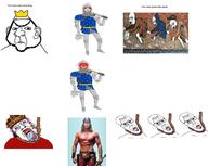 armor arnold_schwarzenegger byzantine conan_the_barbarian feudalism hanging king knight monarchy peasant subvariant:chudjak_front sword variant:chudjak variant:cobbert variant:ishish_soyak_ears variant:soyak // 3344x2668 // 1.0MB