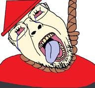 crying dave_and_bambi dead expunged_(grantare) fnf friday_night_funkin friday_night_funkin' glasses hanging open_mouth red_hat retard stubble variant:bernd // 760x704 // 235.7KB