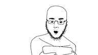 apple bald glasses open_mouth phone reading stubble tablet variant:readjak variant:unknown white_background white_skin // 1170x653 // 76.9KB