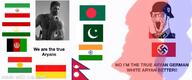 afghanistan bangladesh gigachad india iran kurdistan nazism nepal pakistan tajikistan text trend:aryan variant:soyak // 1200x500 // 50.8KB