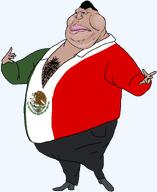 chest_hair clothes despicable_me el_macho flag flag:mexico flag_shirt full_body grey_pants hair pink_lips shoe tan_skin variant:meximutt yellow_sclera // 980x1200 // 67.5KB chest_hair clothes despicable_me el_macho flag flag:mexico flag_shirt full_body grey_pants hair pink_lips shoe tan_skin variant:meximutt yellow_sclera // 980x1200 // 67.5KB