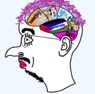 BRIMMIEST_COMMENTS_SECTION☣️☣️☣️_DO_NOT_ENTER☣️☣️☣️ autism bluesky bnwo chinless ear eyebrows eyelashes flag:palestine flag:transgender_pride_flag glasses jewish_nose kike kike_nose lips palestine paxiti pink_hair red_lips reddit stubble telegram tranny transparent_background tumblr twitter variant:bernd variant:pajeetjak watermelon // 974x964 // 343.0KB