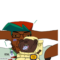 award blue_hair brown_skin discord esl fnf_pedo glasses green_shirt josh_hutcherson poyopoyo rape shitskin skibidi_toilet skibidi_toilet_pedo_nigger stubble subvariant:chudplier subvariant:pissbaby toilet variant:chudjak variant:impish_soyak_ears variant:markiplier_soyjak yellow_sclera // 400x392 // 387.5KB