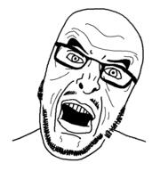 angry annoying_bitch atheism atheistcuck beard bitch cuck dalas_review delusional faggot glasses open_mouth pedophile schizo soyjak twitter whining // 598x639 // 19.8KB