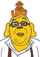 approver arm bald booger closed_mouth clothes crossed_arms dog dog_ear ear eyebrows foot frown full_body glasses hand janny leg looking_at_you mustache nose open_mouth orange_skin overalls saliva sitting snout soyjak stubble subvariant:euromutt tinted_glasses variant:alicia variant:markiplier_soyjak white_background wrinkles yellow_skin // 592x834 // 20.5KB