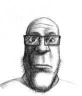 drawing markiplier neutral realistic soyjak subvariant:neutralplier variant:markiplier_soyjak // 1054x1237 // 1.0MB