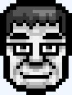 five_nights_at_cobson's glasses hair icon pixel_art smile transparent_background variant:chudjak white_skin // 211x278 // 6.8KB