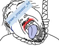 auto_generated green_impostor_fnf hanging namefag_drama open_mouth rope series:hanging_namefags soybooru soyjak stubble suicide variant:bernd // 768x719 // 288.8KB