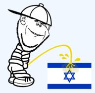 flag:israel israel kike marvin meta:tagme peeing piss pissing pissrael urine variant:impish_soyak_ears // 1236x1206 // 306.3KB