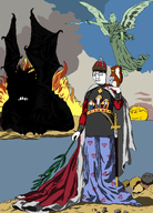 admin_thrembo angel black_skin classical_art_parody cloak cloud crown demon dirt fire gem glasses green_skin ground larp niggerjak parody propaganda shield sky smile soyjak_party squirreljak subvariant:longplier subvariant:soyak_(irritated) subvariant:wholesome_soyjak sun sword trend:squirreljakking vantablack_skin variant:chudjak variant:feraljak variant:gapejak variant:markiplier_soyjak variant:soyak variant:tony_soprano_soyjak water white_eyes wing // 2164x3000 // 283.9KB