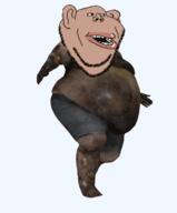 amerimutt animated boomer_(left_4_dead) brown_skin ear fat left_4_dead_(series) monster open_mouth soyjak special_infected stubble subvariant:impish_amerimutt valve variant:impish_soyak_ears walking zombie // 384x464 // 462.7KB