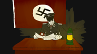 chud flag flag:nazi_germany glasses iron_cross national_socialism nazi_arm_band nazism swastika table uniform variant:chudjak // 2559x1439 // 736.6KB