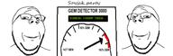 arrow gem gem_detector glasses meta:banner soyjak soyjak_party stubble subvariant:wholesome_soyjak text variant:gapejak // 639x206 // 37.0KB