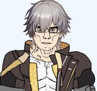 caelus_(honkai:_star_rail) glasses grey_hair honkai:_star_rail hoyoverse subvariant:muscular_chud variant:chudjak // 1089x1019 // 314.3KB