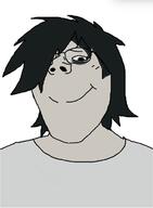 anime dark_hair death_note eye_circles l lawliet_(death_note) pale_skin ryuzaki subvariant:terryjak // 534x726 // 70.3KB