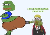 ack amphibian artist:slvt4bibisi embedded fart frog gem gyatt meta:leaky nas:pepe nate natejak nusoicaca pepe_the_frog seething subvariant:feralrage transparent_background variant:feraljak // 913x640 // 235.4KB