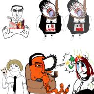 anime blond blood bwc chainsaw_man chuddie crying denji_(chainsaw_man) female femcel foot incel japan manga pochita_(chainsaw_man) sandwich sitting subvariant:hornyson subvariant:shoyta total_foid_death trend:aryan variant:chudjak variant:cobson variant:gapejak woman // 2048x2048 // 1.6MB