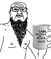 bbc beard brimstone_winter cup forehead_lines holding_object ipa mustache neutral nipple raised_eyebrow text that_glasses_thing_where_a_bit_next_to_the_eye_gets_distorted_a_bit_like_on_gapejak torso variant:unknown // 720x841 // 57.5KB