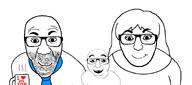 beard child coffee eyelashes family father female hair kid long_hair mother mug necktie smile subvariant:la_perra_celosa subvariant:perrito_bueno variant:el_perro_rabioso // 925x411 // 35.5KB