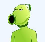 angry black_eyes green_skin leaf meximutt no_eyebrows no_nose open_mouth peashooter plant plants_vs_zombies subvariant:brazilmutt transparent_background variant:meximutt wrinkles // 888x818 // 93.0KB