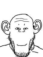 closed_mouth ear glasses small_eyes smile soyjak stubble variant:markiplier_soyjak // 600x800 // 78.9KB