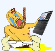 ack anger_mark baby caca closed_eyes clothes computer crying cunny cunnytranny death diaper emoticon fat flag:minor_attracted_person gawr_gura gooner map_(pedophile) noose open_mouth pedophile piss poop rope soyjak stink stubble suicide teeth tongue tongue_out variant:bernd weewee yellow_skin 😭 // 2761x2554 // 1.4MB