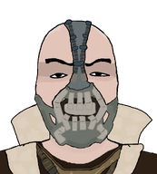 bald bane batman mask terrorist the_dark_knight_rises variant:uncjak // 900x1000 // 97.2KB