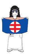 fascism flag flag:hlinka_guard hlinka_guard variant:soytan // 966x1722 // 272.9KB