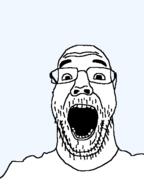 clothes glasses open_mouth soyjak stubble variant:unknown // 480x640 // 19.6KB
