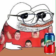 amphibian cado frog gemmy glasses meta:op_is_a_shalala_for_not_adding_a_variant_tag meta:tagme nas:pepe pepe_the_frog soyjak stubble text // 369x368 // 197.5KB