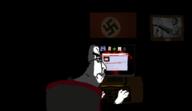 2soyjaks adolf_hitler amerimutt back computer dark discord glasses keyboard minecraft nazism open_mouth room shadow smile smirk soldier stubble swastika variant:chudjak variant:cobson // 900x520 // 113.1KB
