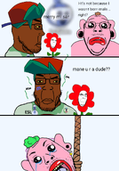 ack esl flower fnf_pedo green_hair nigger pink_skin plant pooner shitskin subvariant:chudplier subvariant:neutralplier variant:bernd variant:cobson variant:markiplier_soyjak // 1287x1850 // 781.4KB