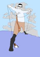 2soyjaks black_skin bloodshot_eyes cecil_rhodes chud colonialism crying ear full_body glasses hair mustache rope smile smug stubble subvariant:chudjak_front template the_rhodes_colossus tongue tranny variant:chudjak yellow_teeth // 5605x7938 // 640.4KB