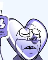 closed_eyes deformed g_(4chan) gentoo glasses intravenous_drip linux nasal_cannula open_mouth soyjak stubble subvariant:emmanuel subvariant:wholesome_soyjak technology transparent_background variant:gapejak // 664x817 // 199.8KB