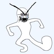angry animated big_eyebrows clean_dance crying dance soyjak variant:cryboy_soyjak variant:soyak // 544x544 // 111.7KB