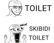 eyes_popping meme skibidi_toilet soyjak subvariant:wewjak toilaet variant:soyak waow // 880x692 // 189.8KB