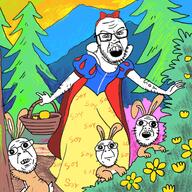 animal drawfag drawing egg flower glasses meta:featured meta:tagme nature oh_my_god_she_is_so_attractive plant rabbit snow_white stubble tree variant:bernd variant:feraljak // 2000x2000 // 4.9MB