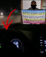 animated arm arrow balaclava bandana bloodshot_eyes boot brown_skin car clothes connor_gardner_weston crying distorted dunchenman_(user) ear esl eyebrows flag flag:minor_attracted_person foot full_body glasses hair hand holding_object irl_background leg looking_at_you map_(pedophile) meta:namefags nigger pedophile red_arrow song subvariant:jartycuck subvariant:patrick text variant:chudjak video // 720x900, 23.4s // 7.8MB